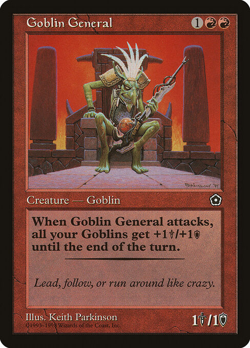 Goblin General – Portal Second Age (P02-97) Magic: The Gathering card | LC-REM-20260804-15339570069836-7fdce2e5-60dd-4993-b74c-f49f013b28f0