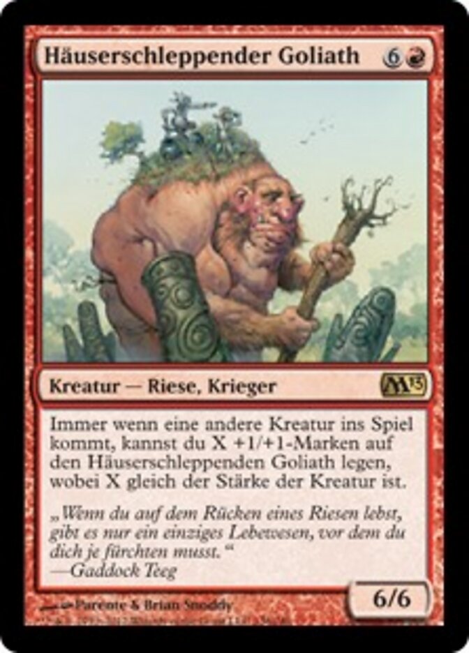 Magic-kaart Hamletback Goliath M13-136 uit Magic 2013 (Rare) Hoofdafbeelding