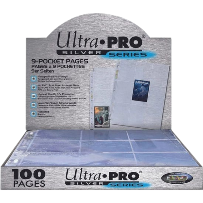 Hologram Pages Silver 9-Pocket (25x) Hover Image