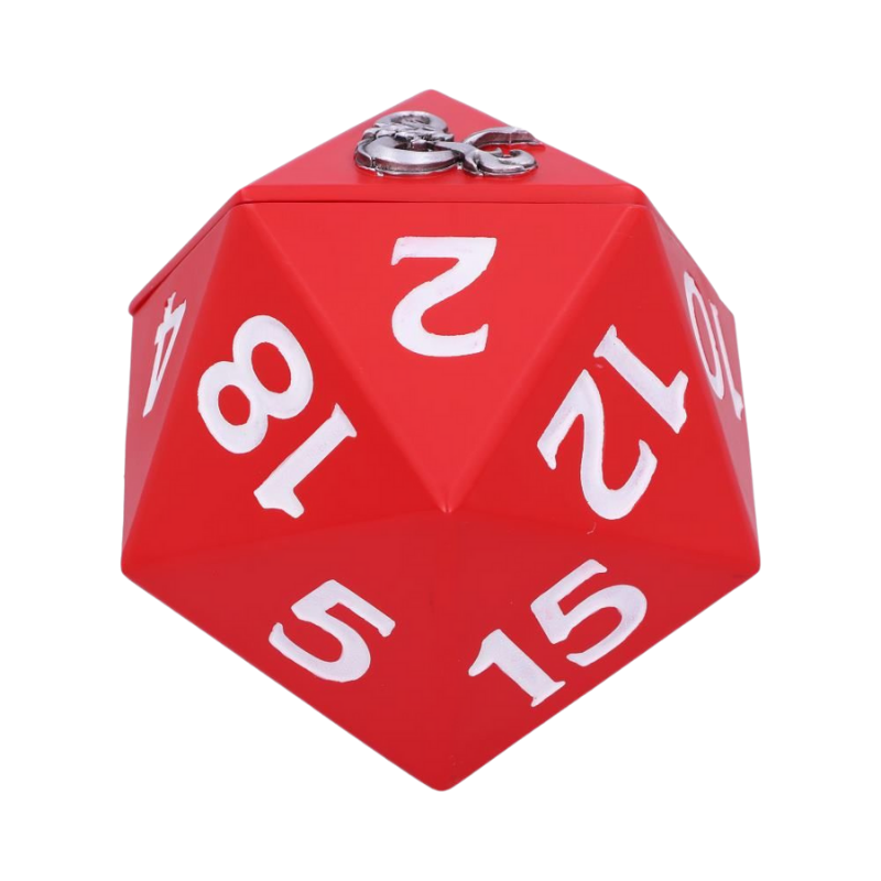 Dungeons & Dragons D20 Dice Box 13.5cm