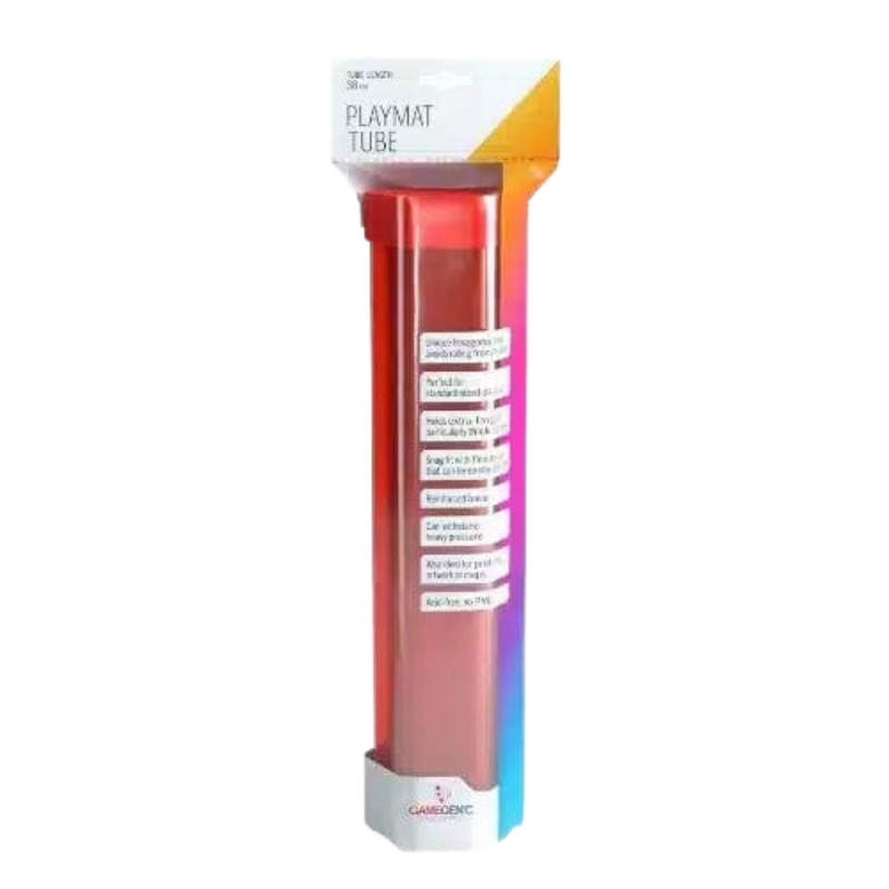 Gamegenic Playmat Tube Red