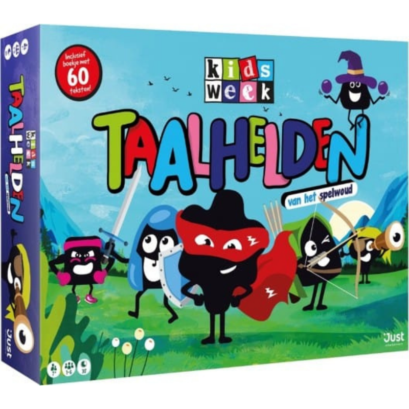 Taalhelden Van Het Spelwoud - educatief bordspel (NL)