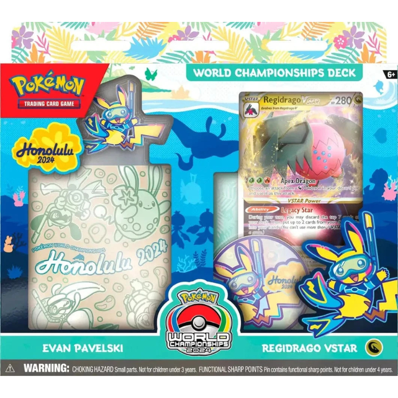 Pokemon World Championship Deck 2024 - Evan Pavelski - Regidrago VStar