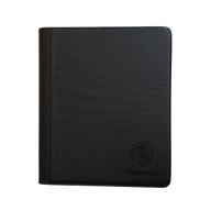 LichGuard 9-pocket toploader binder in zwart | Lichcards