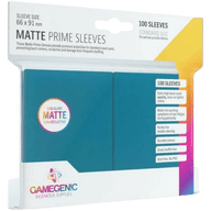 Gamegenic Matte Prime sleeves in blauw, 100 stuks - 4251715402399 | Lichcards