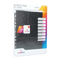 Gamegenic sideloading 18-pocket pages zwart, 10 stuks | Lichcards