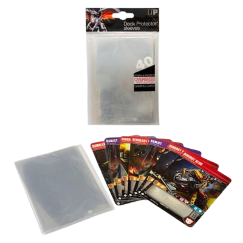 Sleeves Oversized Transparant (40x)