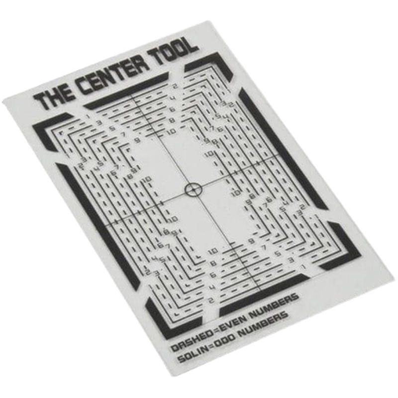 Centering tool voor card grading – PSA en BGS