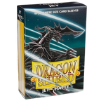 Dragon Shield Sleeves Matte Jet Japanese Size (60x)