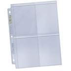 4 Pocket Secure Platinum Page voor Toploaders (1 stuk)