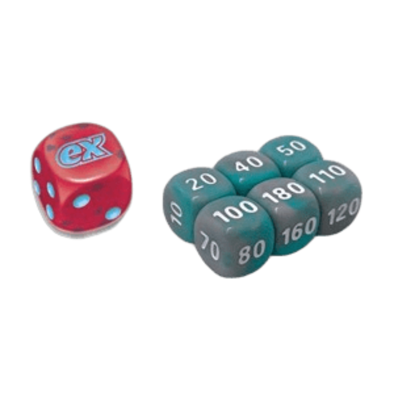 Pokemon Paradox Rift: Roaring Moon Dobbelstenen Set