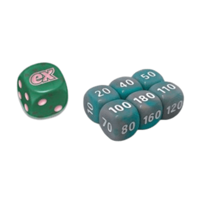 Pokemon Paradox Rift: Iron Valiant Elite Trainer Box Dobbelstenen Set Hauptbild