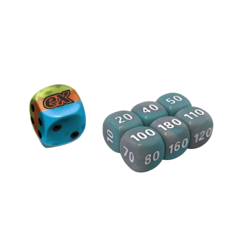 Losse schadedobbelstenen uit de Paldea Evolved Elite Trainer Box Image principale du produit