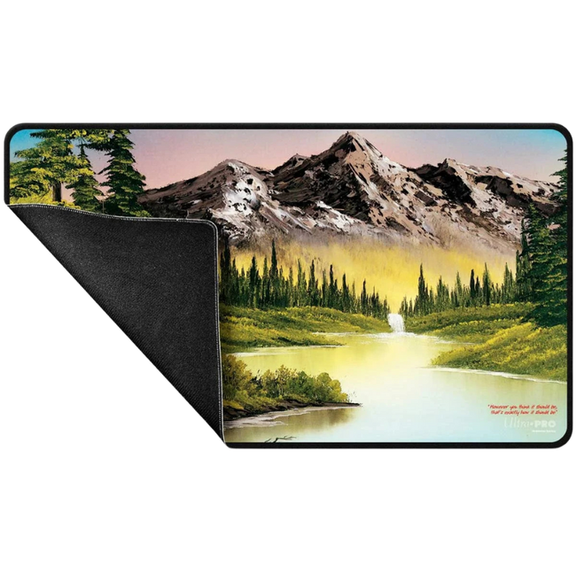Bob Ross: Mountain Retreat Table Playmat Hover Image