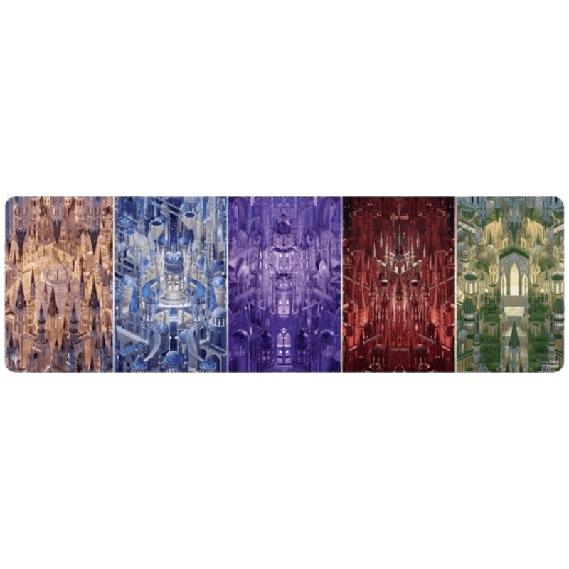 Ultra Pro 8ft tafelspeelmat Murders at Karlov Manor met Impossible Lands-artwork | Lichcards Main image