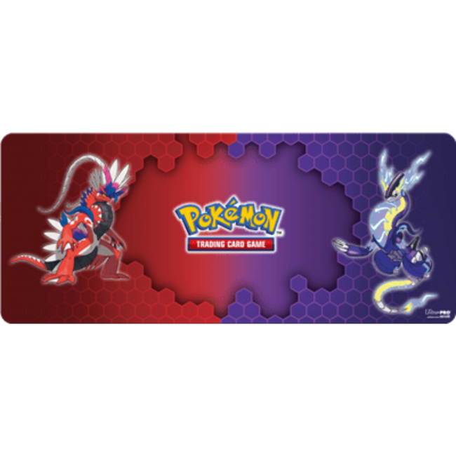Pokemon Table Playmat 6ft - Koraidon & Miraidon Ultra Pro Hover Image