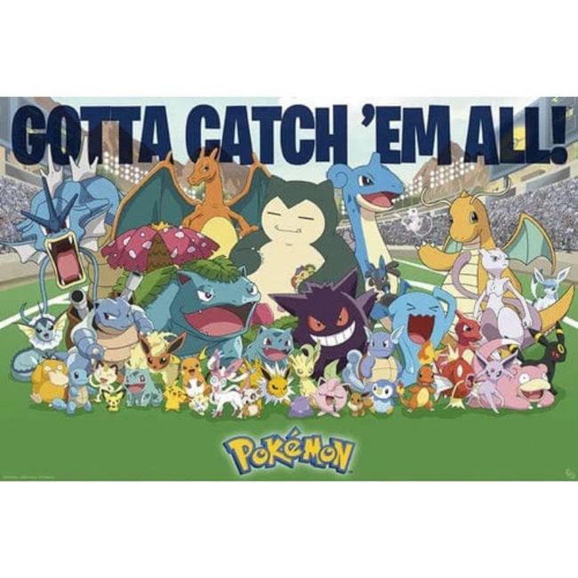 Pokemon All Time Favorites Poster Hover Image