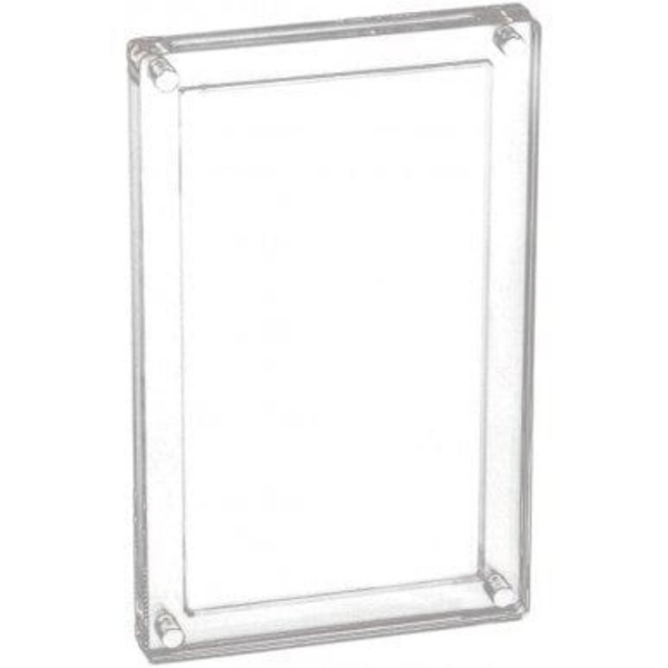Premium acryl booster pack case van 6 mm met magnetische sluiting