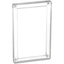 Premium acryl booster pack case van 6 mm met magnetische sluiting