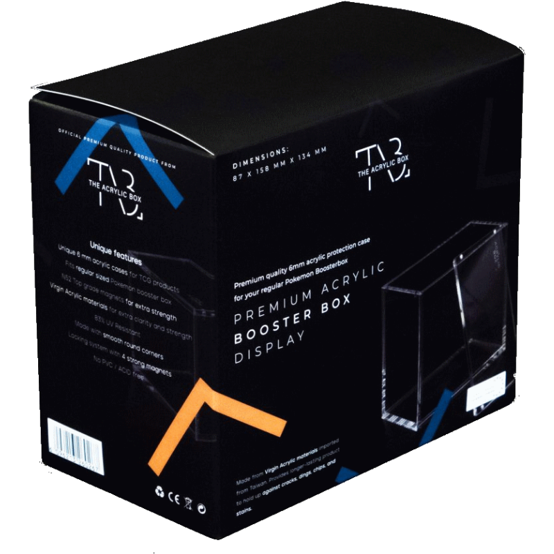 Premium Acrylic - Pokemon Booster Box (6mm)