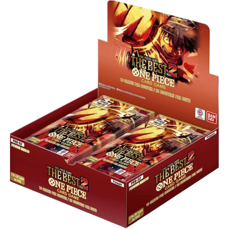One Piece - The Best Volume 2 Premium Booster Box PRB02 (EN) Immagine principale del prodotto
