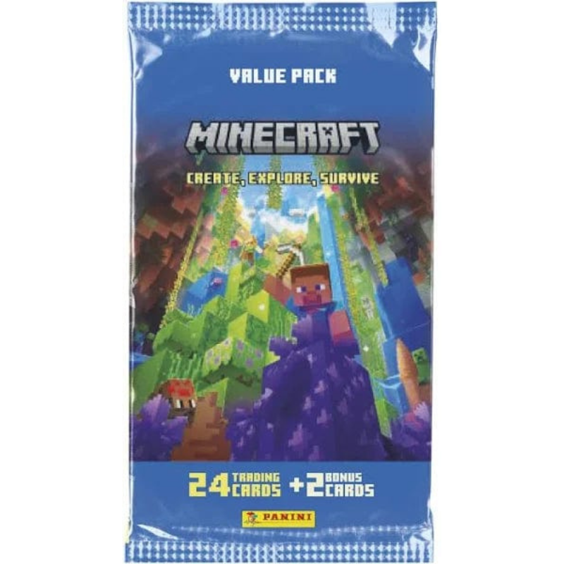 Minecraft 3 Trading Card Game Fat Pack Main image