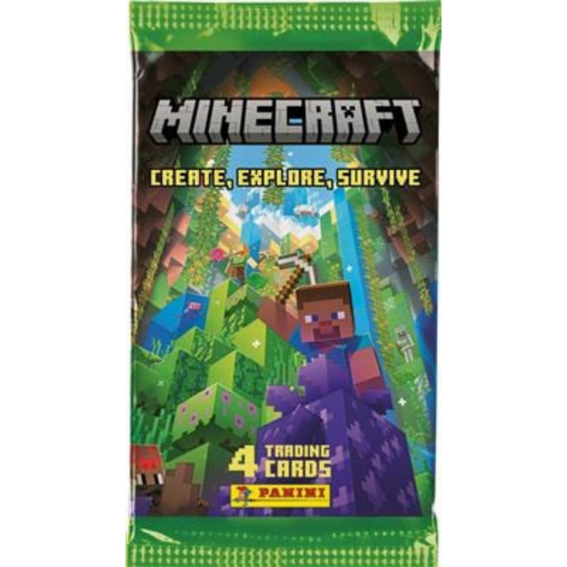 Minecraft 3 Trading Card Game Booster Main image