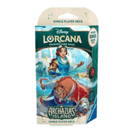 Disney Lorcana Archazia's Island starterdeck Belle & Beast in Ruby en Sapphire | Lichcards