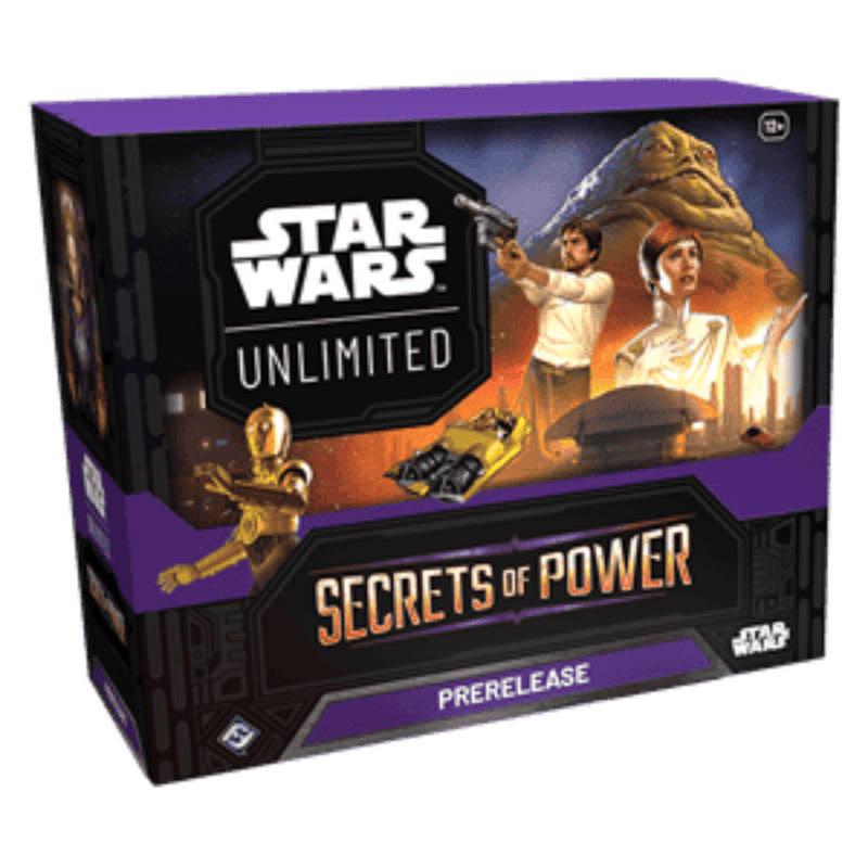 Star Wars Unlimited prerelease box uit de set Secrets of Power | Lichcards Hoofdafbeelding