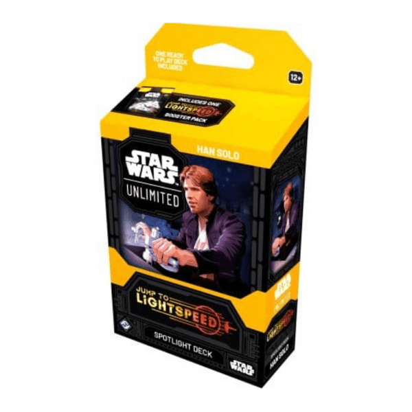 Star Wars Unlimited Jump to Lightspeed Spotlight Deck met Han Solo | Lichcards