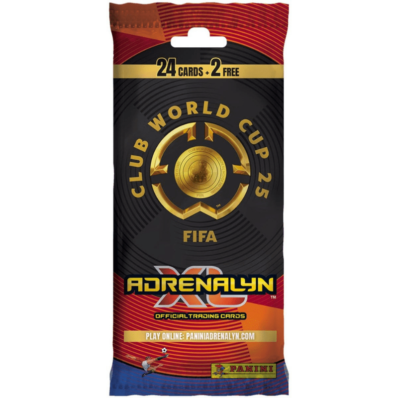 Panini Adrenalyn XL FIFA Club World Cup 2025 Fat Pack met 24 kaarten | Lichcards Immagine principale del prodotto