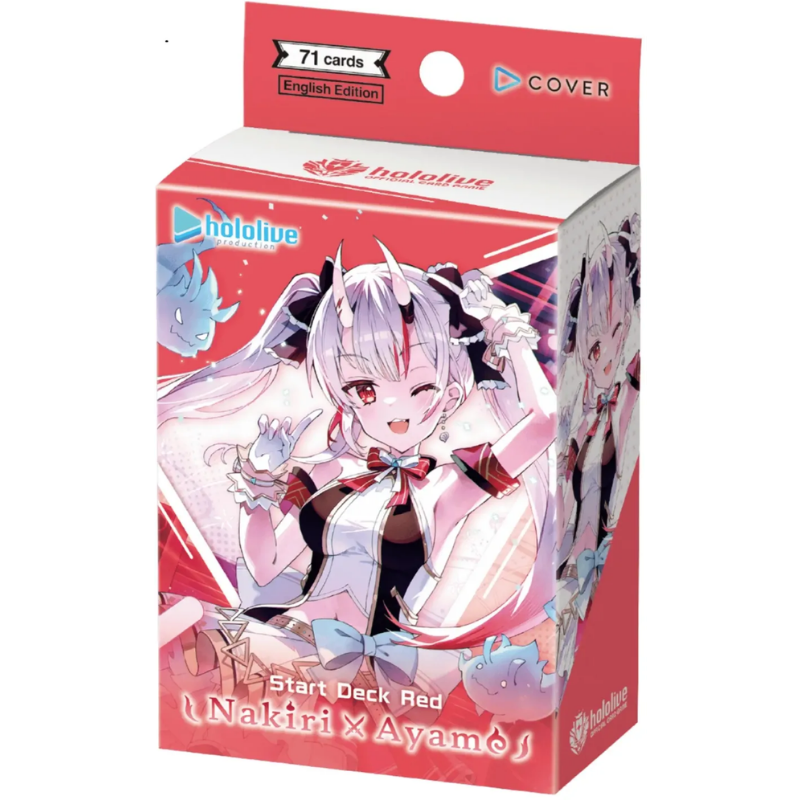 Hololive Official Card Game Start Deck Red Nakiri Ayame (EN) Immagine principale del prodotto