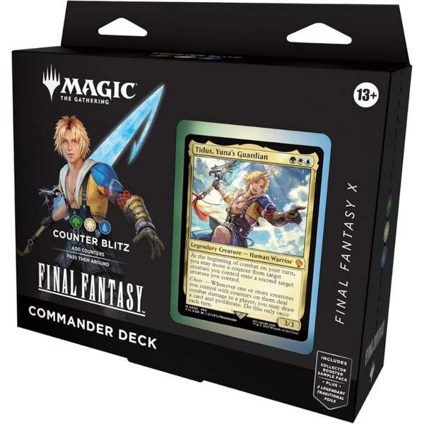 Magic Final Fantasy X Commander Deck Counter Blitz - gesloten doos van het Bant-deck