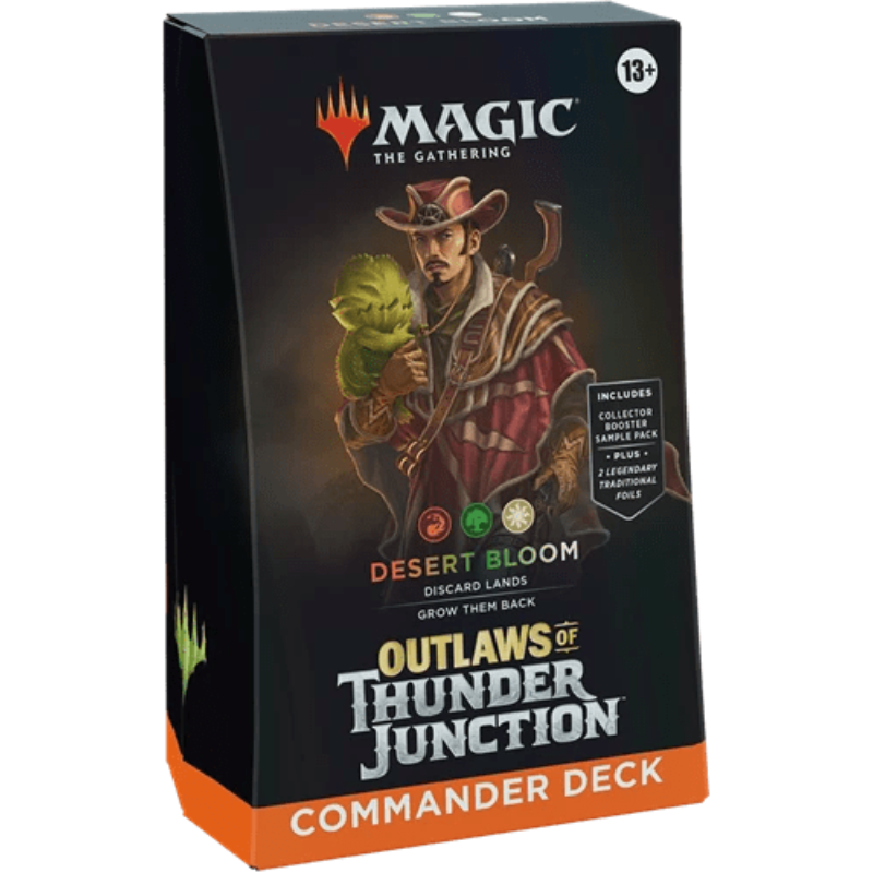 Magic: the Gathering - Outlaws of Thunder Junction Commander Deck Desert Bloom