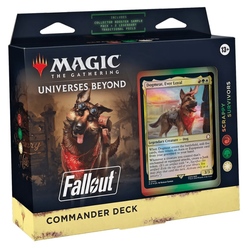 Magic: the Gathering Universes Beyond - Fallout Commander Deck: Scrappy Survivors Immagine principale del prodotto