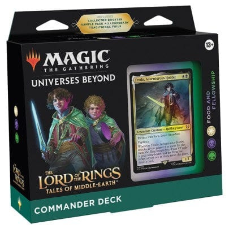 Magic The Gathering The Lord of the Rings: Tales of Middle Earth Commander Deck Food and Fellowship