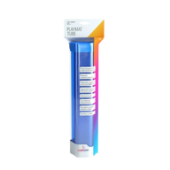 Gamegenic Playmat Tube in blauw, zeshoekige koker voor speelmatten