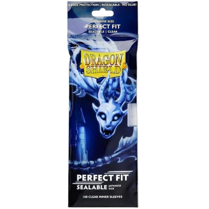 Dragon Shield Sleeves Japanese Perfect Fit Sealable Clear (100x) Imagen principal del producto