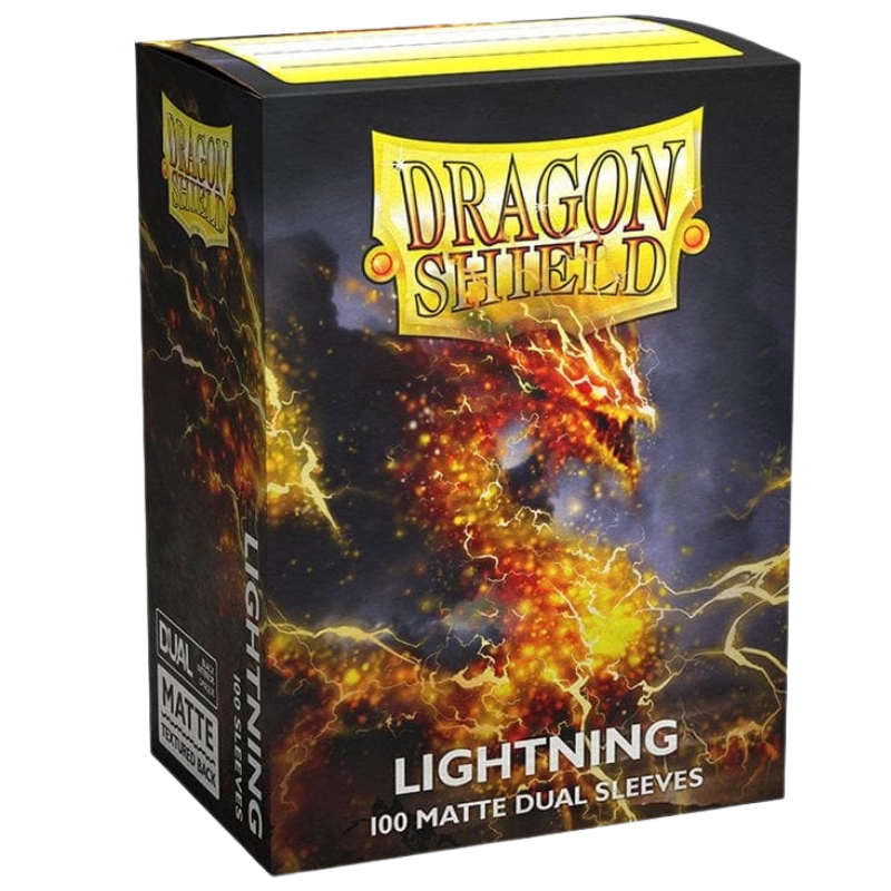 Dragon Shield Box Sleeves Dual Matte Lightning (100x)