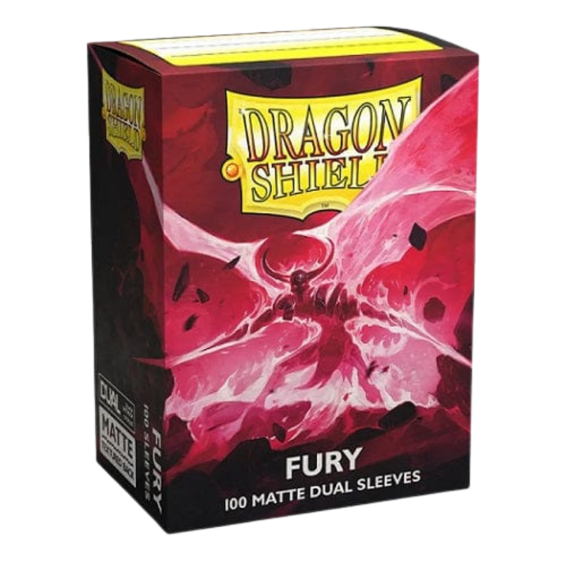 Dragon Shield Box Sleeves Dual Matte Fury (100x)