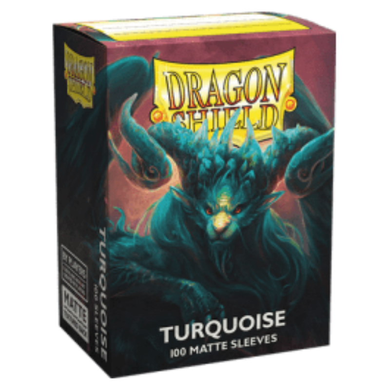 Dragon Shield Box Sleeves Matte Turquoise (100x)
