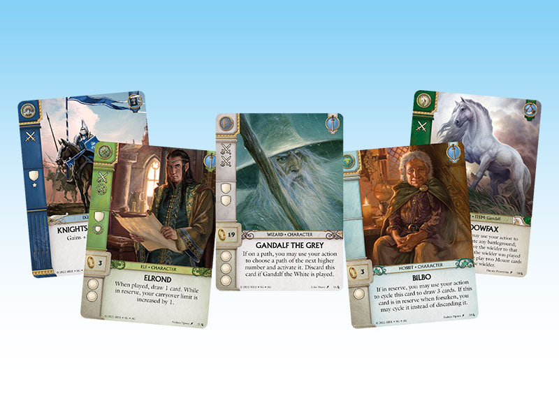 War of the Ring: The Card Game – officiële selectie van Free Peoples-kaarten