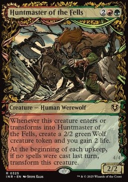 Huntmaster of the Fells / Ravager of the Fells (V.1) - Innistrad Remastered: Extras (Rare) [XINR-325] Imagen principal del producto