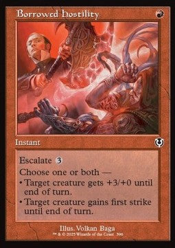 Borrowed Hostility - Innistrad Remastered: Extras (Common) [XINR-396] Main image
