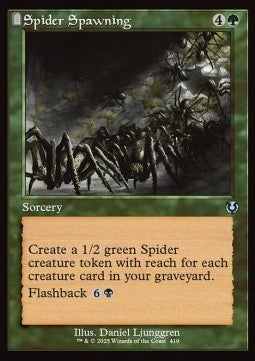 Spider Spawning - Innistrad Remastered: Extras (Uncommon) [XINR-419] Immagine principale del prodotto
