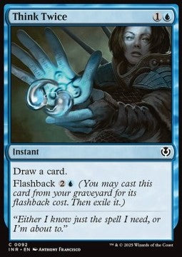 Think Twice - Innistrad Remastered (Common) [INR-92] Hauptbild