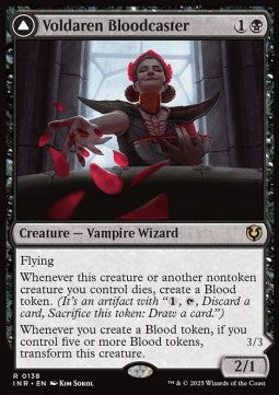 Voldaren Bloodcaster // Bloodbat Summoner - Innistrad Remastered (Rare) [INR-138] Imagen principal del producto