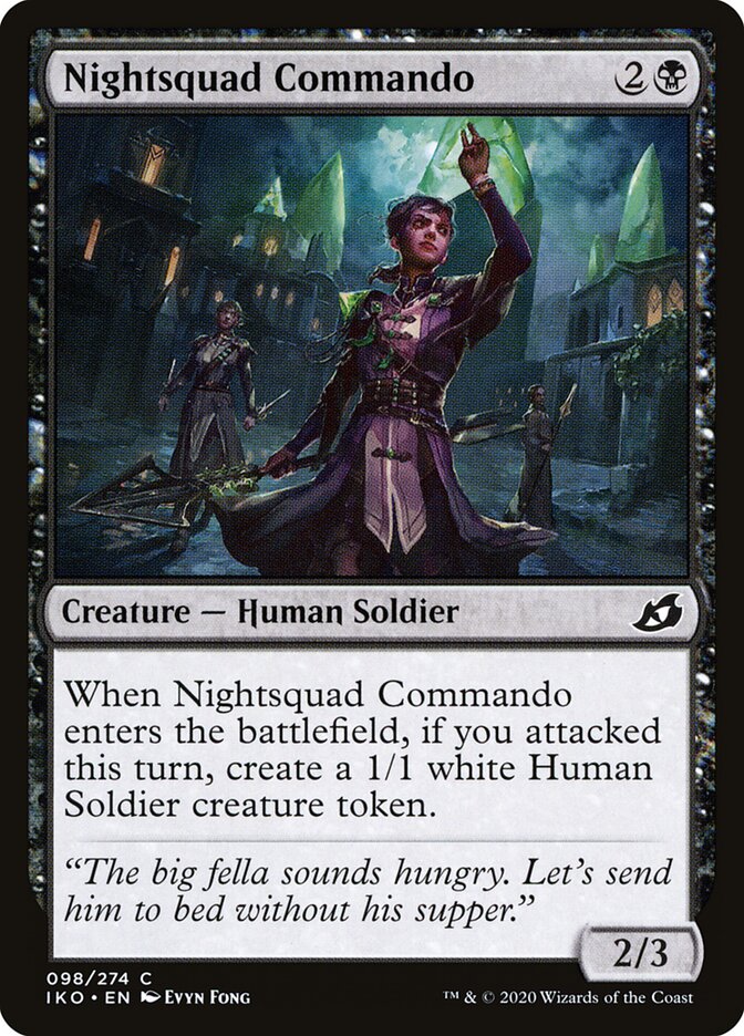 Nightsquad Commando - Ikoria: Lair of Behemoths (Common) [IKO-98]