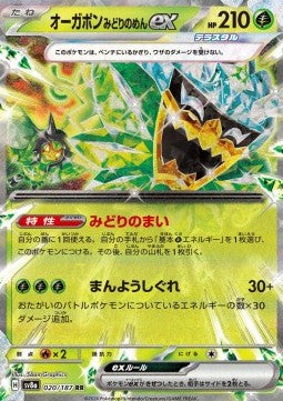 Teal Mask Ogerpon ex - Terastal Festival ex (Double Rare) [sv8a-020] Hoofdafbeelding