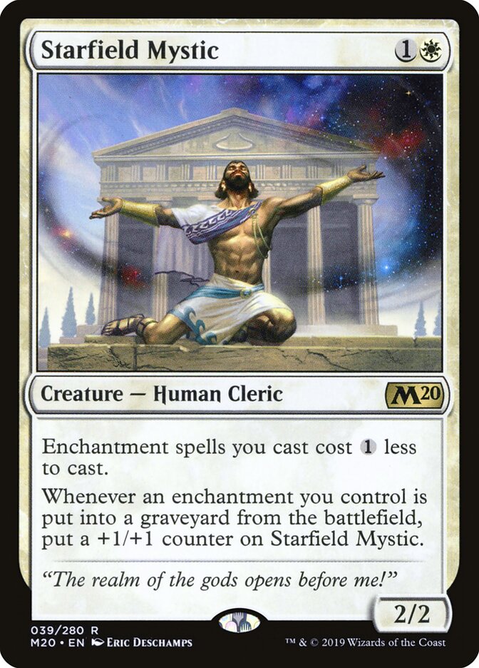 Magic-kaart Starfield Mystic M20-39 uit Core Set 2020 (Rare)